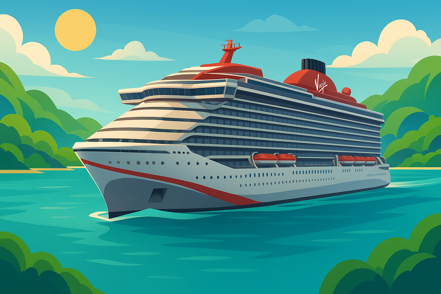 découvrez en avant-première le nouveau navire brilliant lady de virgin voyages : un aperçu captivant de ses innovations, ses équipements luxueux et l'expérience unique qu'il offre aux voyageurs.