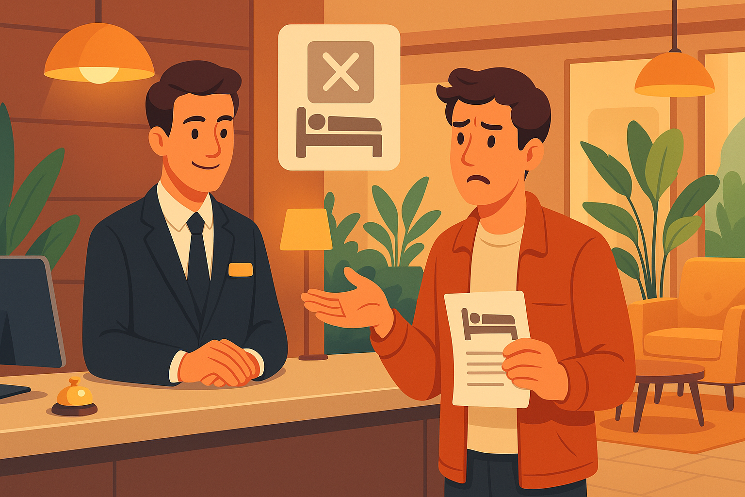 découvrez vos droits et les recours possibles si votre chambre d'hôtel est refusée malgré une réservation confirmée. nos conseils pour faire face au surbooking et obtenir une solution satisfaisante lors de votre séjour.