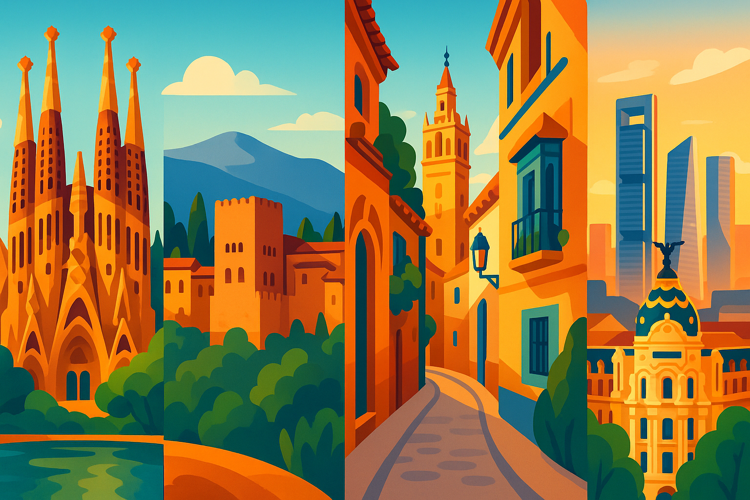 découvrez si vous êtes incollable sur les plus belles villes d'espagne grâce à notre quiz ludique et instructif ! testez vos connaissances et explorez les trésors urbains espagnols.