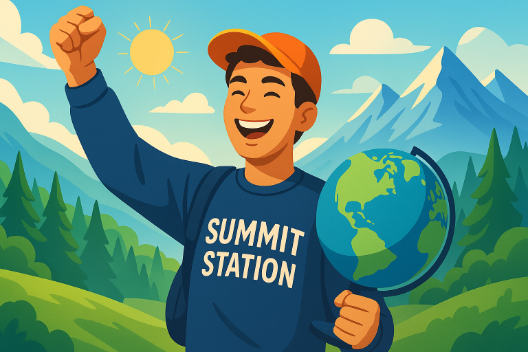 un étudiant de summit station décroche la première place au concours national de voyage america250, une initiative célébrant l'histoire et la culture américaines. découvrez son parcours inspirant et les détails du concours !
