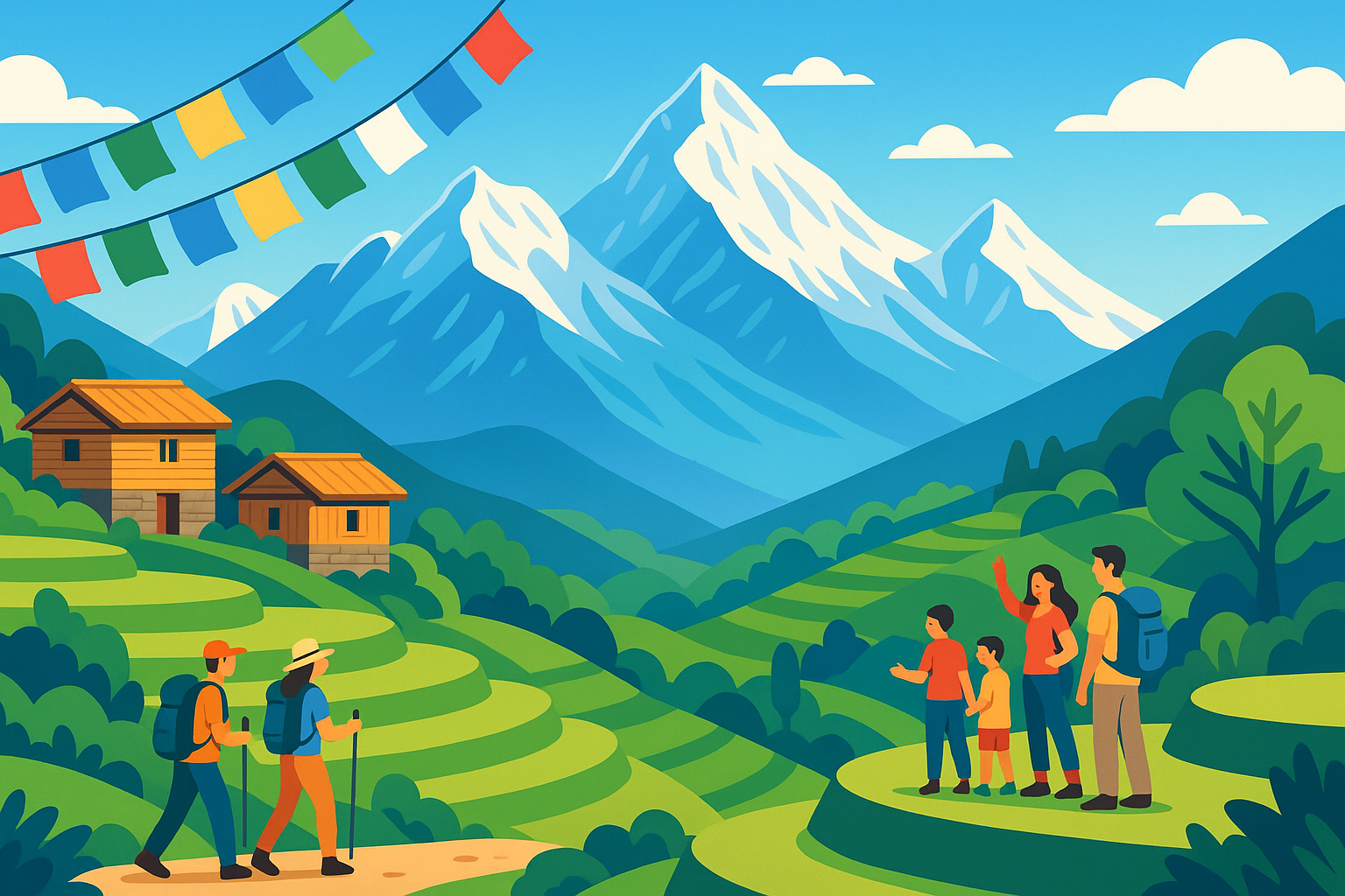 découvrez comment les autorités népalaises proposent une solution innovante pour développer un tourisme responsable, en attirant un nombre équilibré de visiteurs tout en préservant l'environnement et la culture locale.