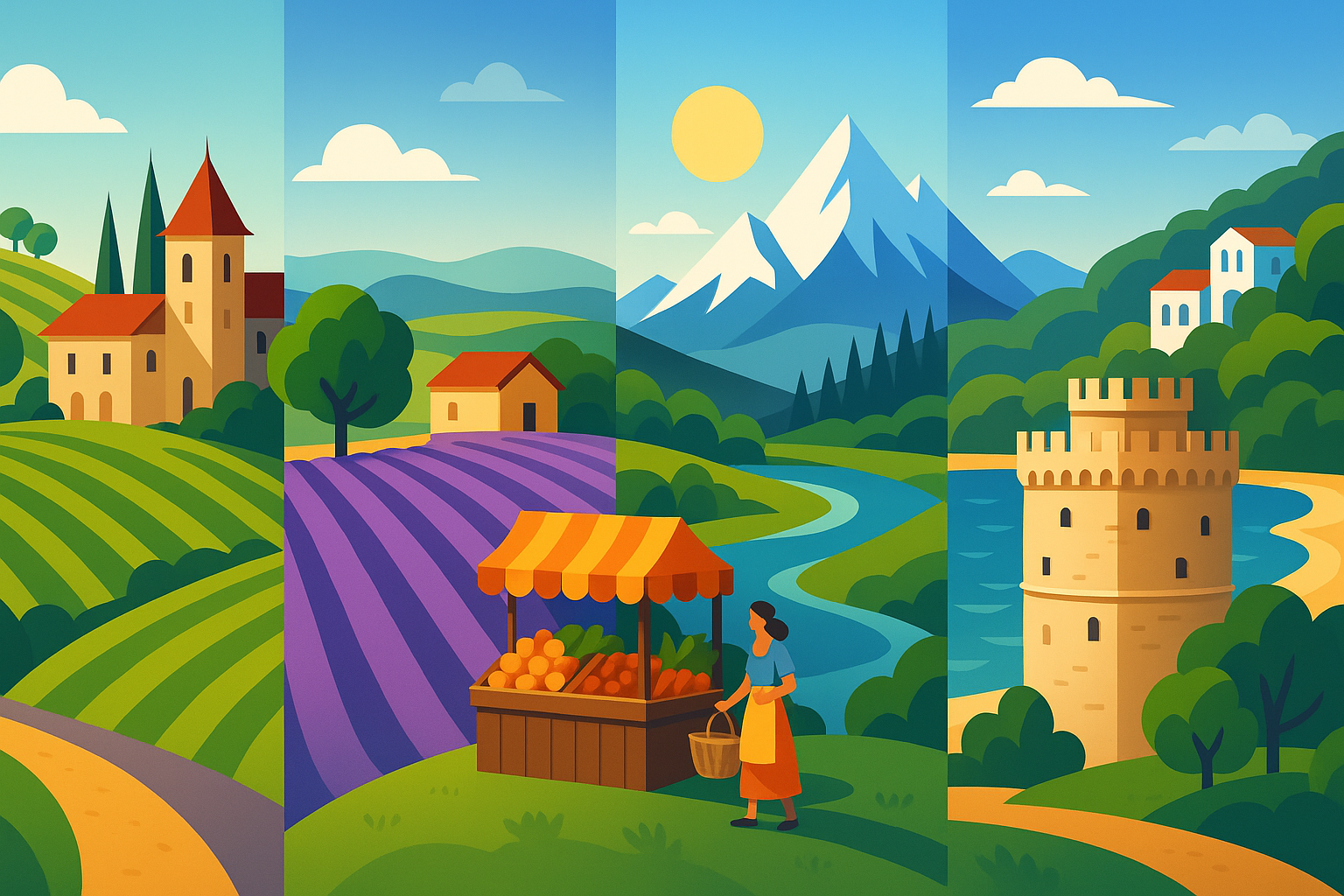 explorez l’aventure du voyage lent de bordeaux à thessalonique : découvrez des paysages variés, des cultures fascinantes et savourez chaque étape d’un itinéraire unique à travers l’europe.