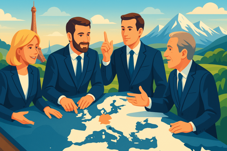 explorez comment les dirigeants européens misent sur une initiative française prometteuse pour insuffler une nouvelle dynamique à la coopération continentale et aux défis du voyage en europe.