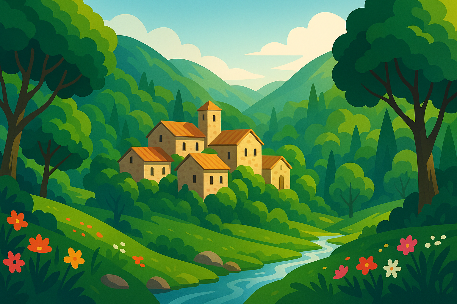 partez à la découverte d'un village cévenol caché, véritable sanctuaire de tranquillité au cœur de la nature. laissez-vous séduire par son authenticité, son patrimoine préservé et la douceur de vivre des cévennes.