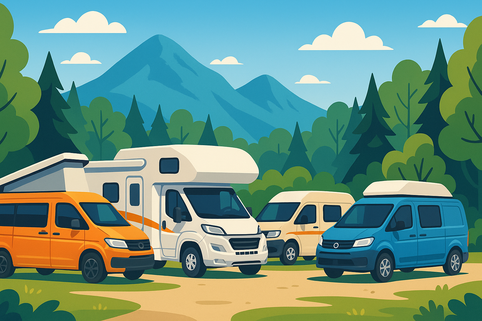 découvrez tous les modèles de camping-cars, vans et fourgons aménagés : comparatifs, avantages, conseils pour choisir le véhicule idéal selon vos besoins de voyage et d’aventure.
