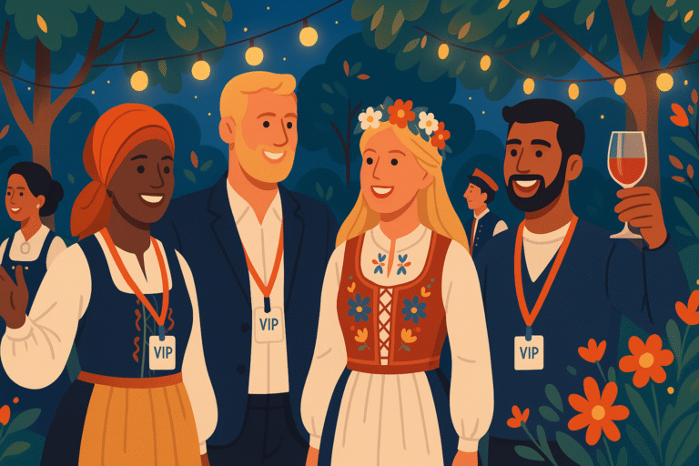 découvrez le festival scandinave où chaque visiteur est accueilli comme un vip : musique, gastronomie et convivialité nordique vous attendent pour une expérience inoubliable !