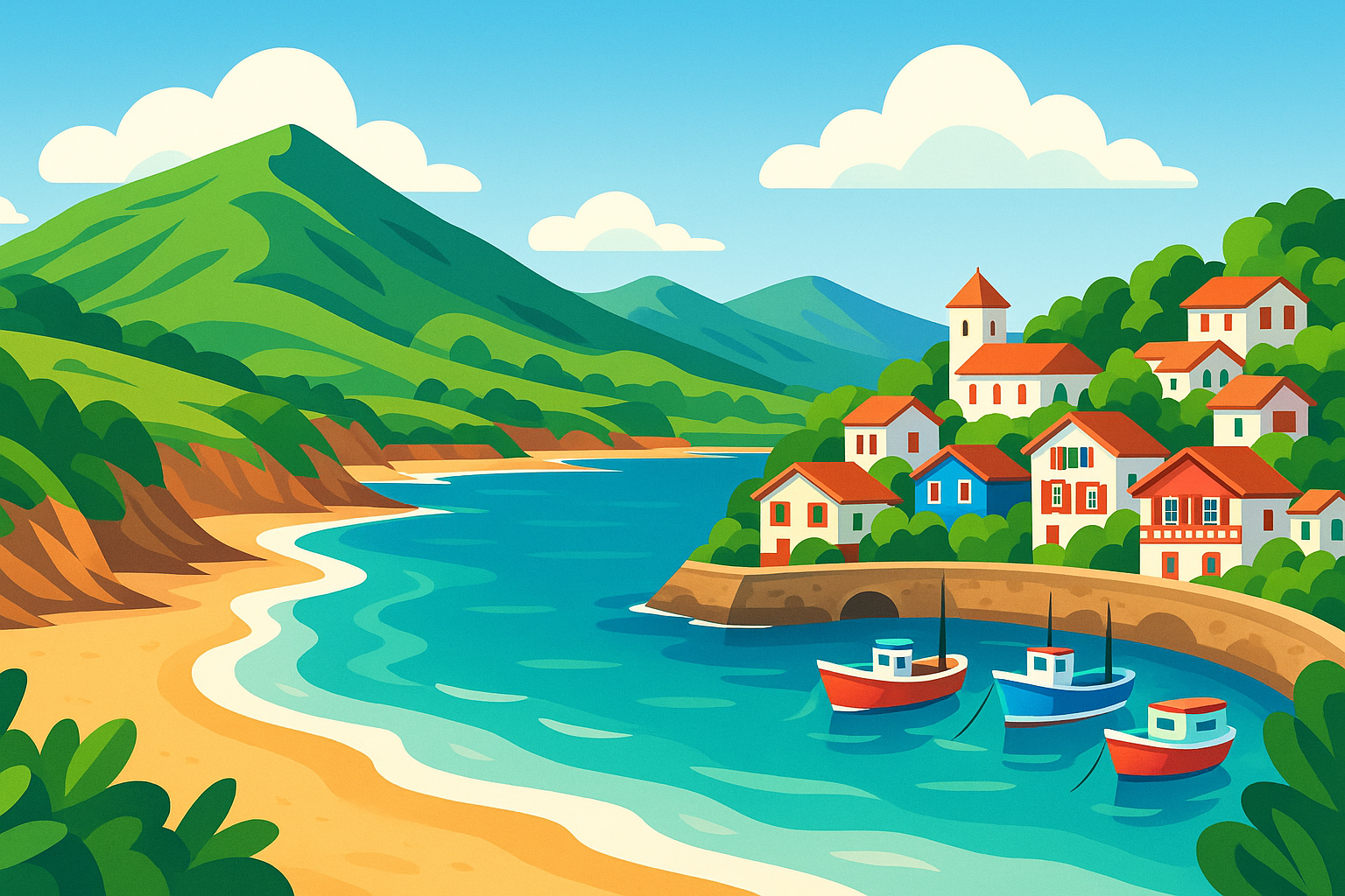 découvrez les incontournables du pays basque : des paysages époustouflants, une culture riche et une gastronomie savoureuse. plongez au cœur d'une région où traditions et modernité s'entrelacent, et explorez des villages pittoresques, des plages idylliques et des montagnes majestueuses.