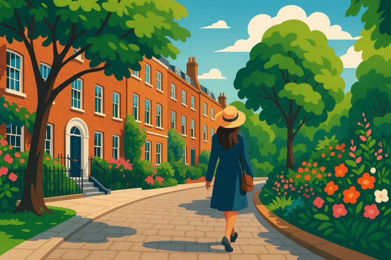 partez à la découverte du village de marylebone, un trésor caché au cœur de londres : ruelles charmantes, boutiques uniques et ambiance authentique vous attendent pour une promenade inoubliable.