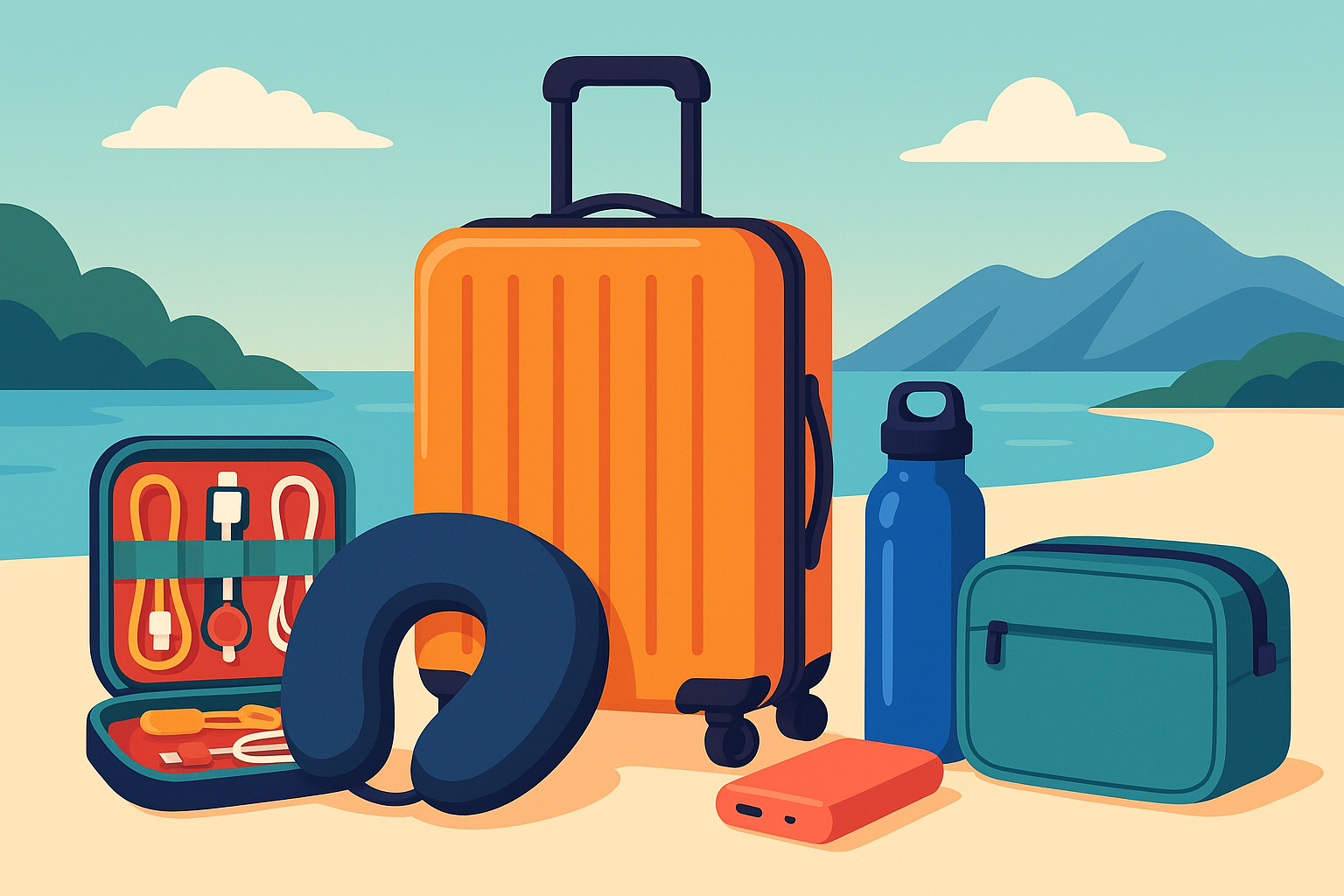 découvrez les accessoires de voyage indispensables pour faciliter vos déplacements de fin d'année. préparez vos voyages en toute sérénité avec notre sélection d'essentiels pratiques et innovants.