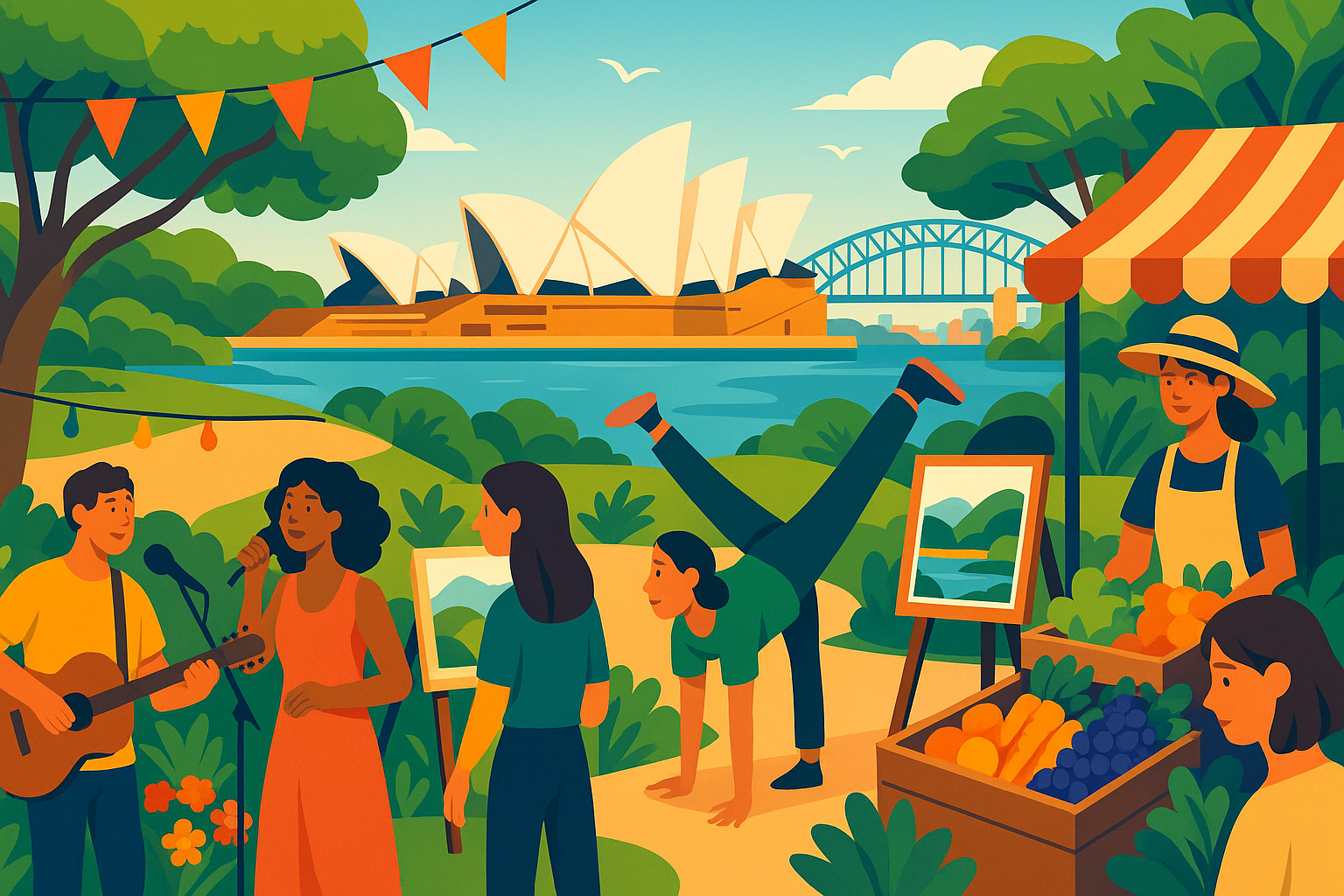 plongez dans la richesse culturelle de sydney : musées, festivals, spectacles et quartiers artistiques, bien plus que ses plages célèbres. explorez le cœur vibrant de la vie locale australienne !