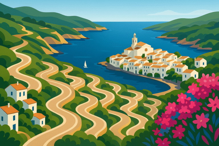 découvrez cadaqués, un trésor préservé de la costa brava. protégé par ses 20 virages pittoresques, ce village authentique séduit par son charme paisible, ses paysages uniques et son atmosphère hors du temps, loin des foules.