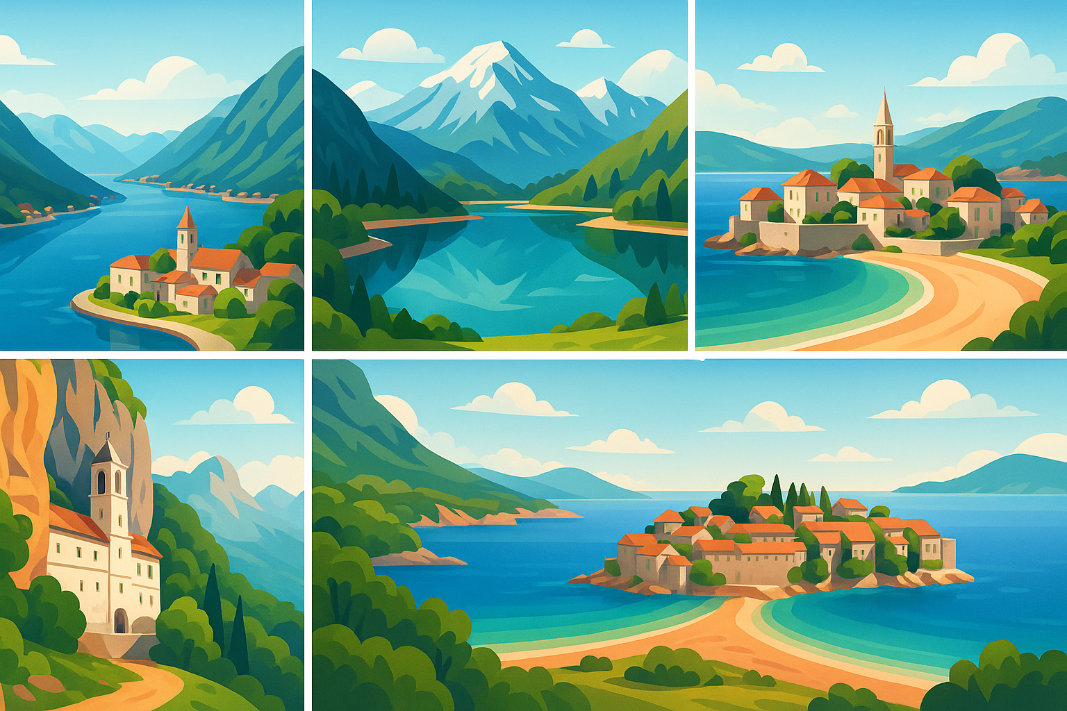 partez à la découverte du monténégro avec notre sélection de cinq destinations incontournables. entre paysages à couper le souffle, villes historiques et plages paradisiaques, laissez-vous inspirer pour votre prochain voyage de rêve.