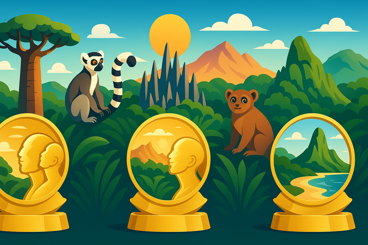 découvrez comment madagascar s'est illustré en remportant cinq distinctions prestigieuses aux world travel awards, confirmant sa place parmi les meilleures destinations touristiques mondiales.