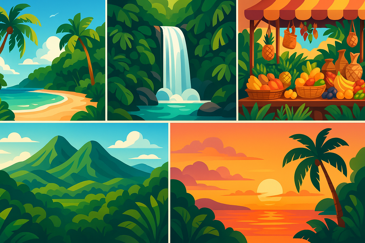 partez à la découverte des 5 trésors de la guadeloupe ! entre plages paradisiaques, nature luxuriante et culture créole, explorez les destinations incontournables pour vivre un séjour inoubliable sous le soleil des caraïbes.