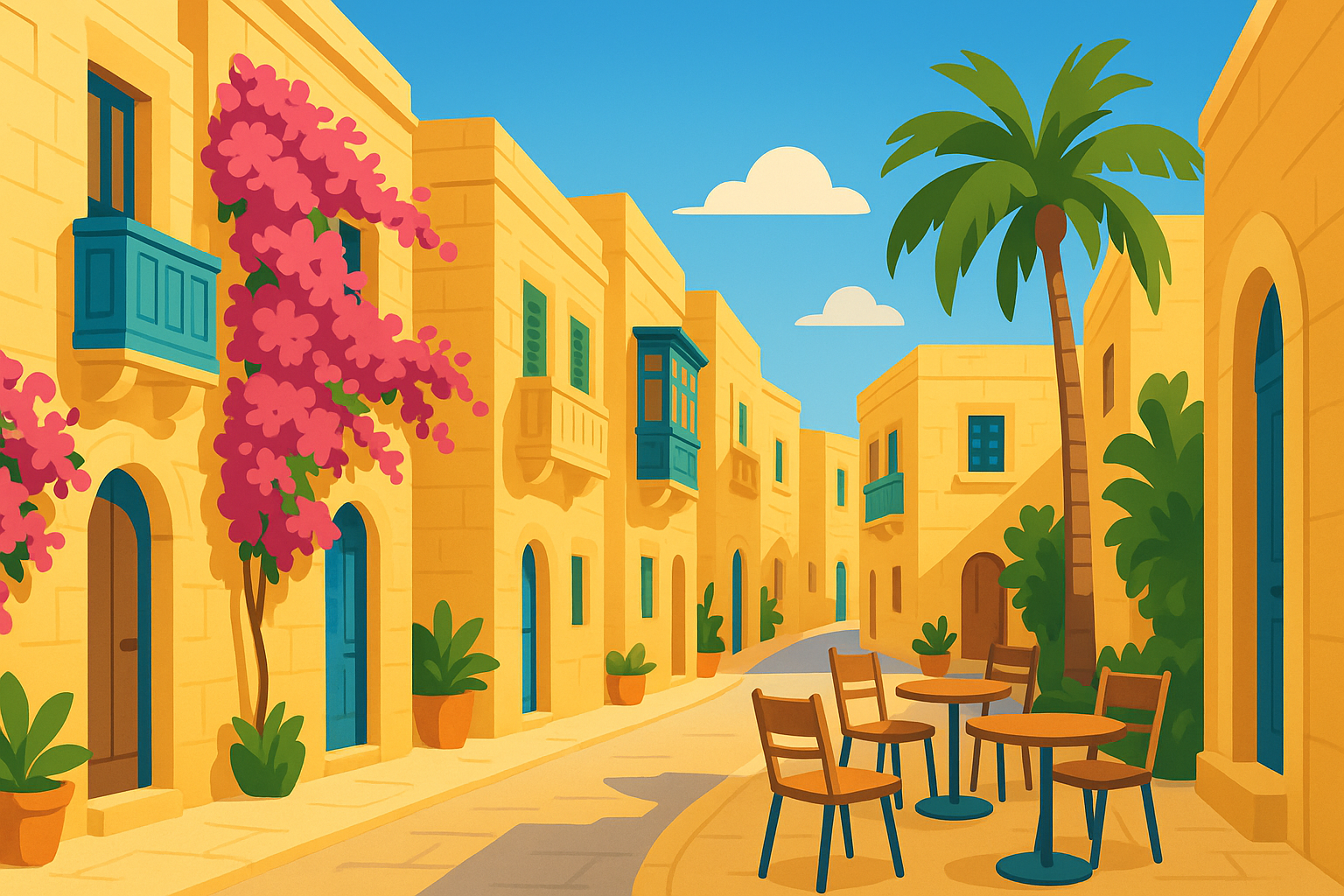 profitez de l’hiver à malte : températures douces de 20°c, ambiance paisible dans des cafés chaleureux et ruelles charmantes. la destination idéale pour échapper au froid et se ressourcer au soleil méditerranéen.