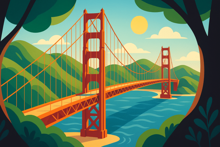 explorez un point de vue secret et inédit sur le célèbre pont du golden gate, pour une expérience unique et hors des sentiers battus à san francisco.
