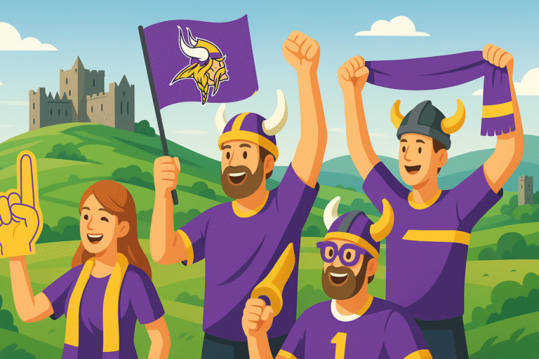 des passionnés des vikings partent en irlande pour assister à un match historique, alliant aventure, culture et ferveur sportive dans une ambiance unique.