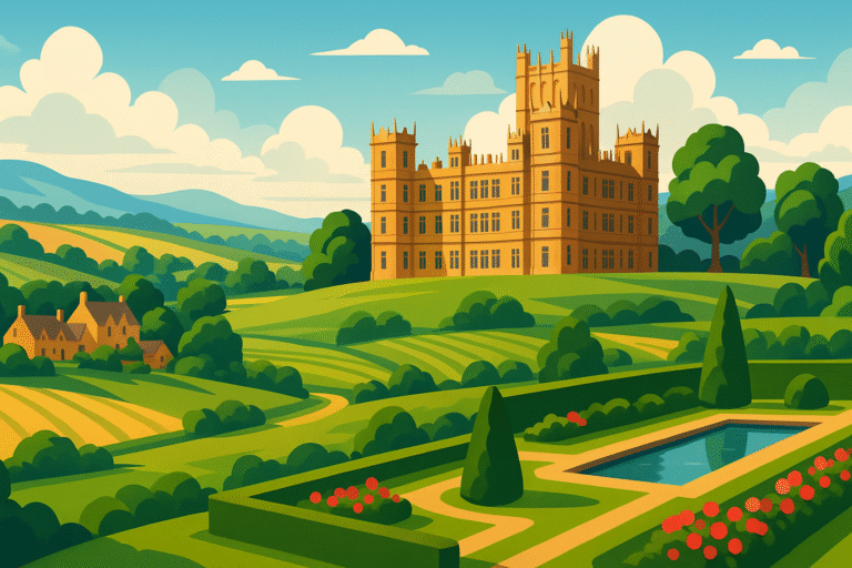 partez sur les traces de downton abbey 3 et découvrez les lieux emblématiques du film à travers la grande-bretagne. visitez châteaux, villages et décors authentiques qui ont servi au tournage.