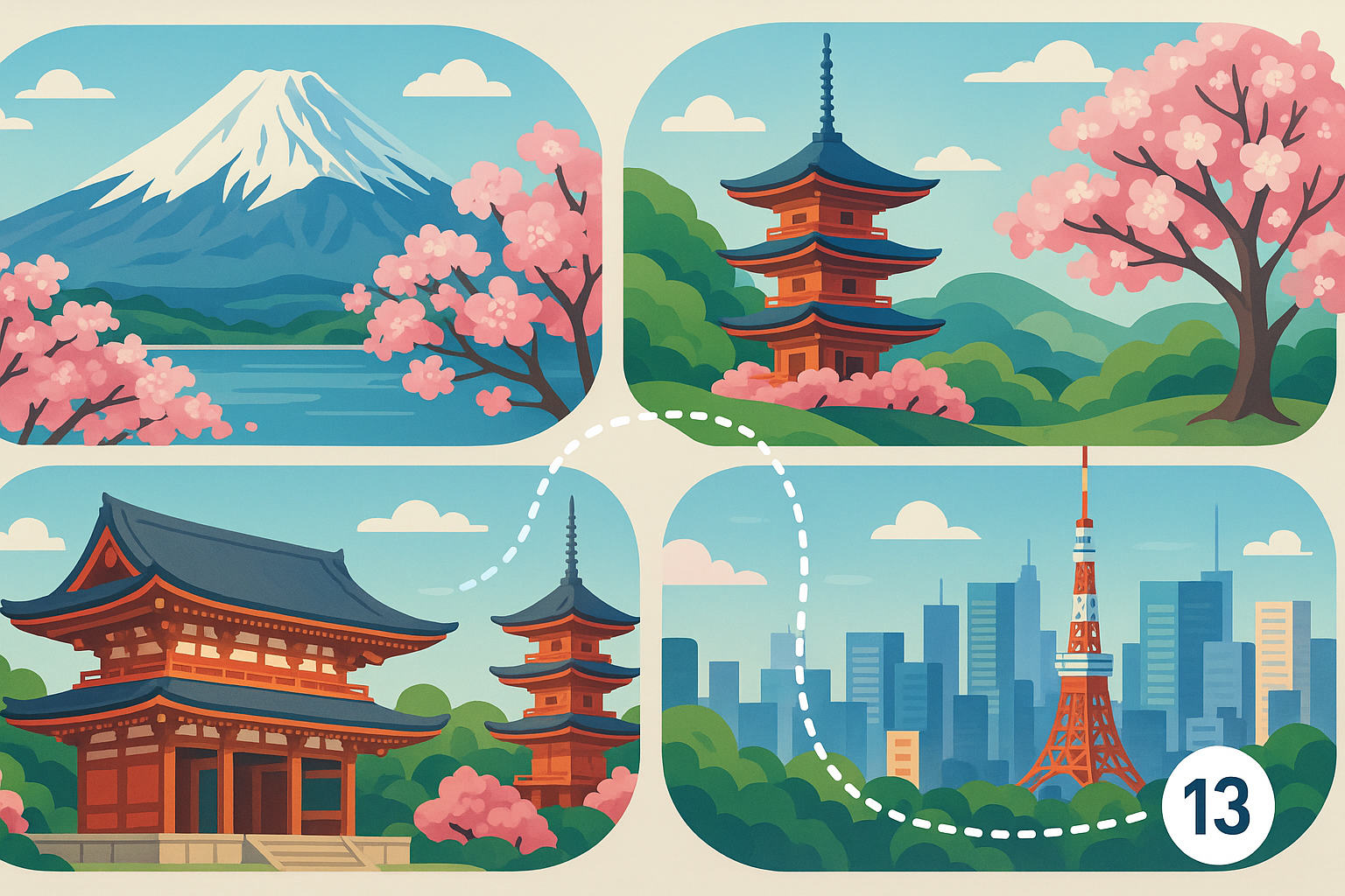 partez à la découverte du japon lors d’un circuit accompagné de 13 jours, vols inclus. immergez-vous dans la culture japonaise, visitez les sites emblématiques et profitez d’un voyage organisé sans souci. idéal pour une première expérience au pays du soleil-levant !