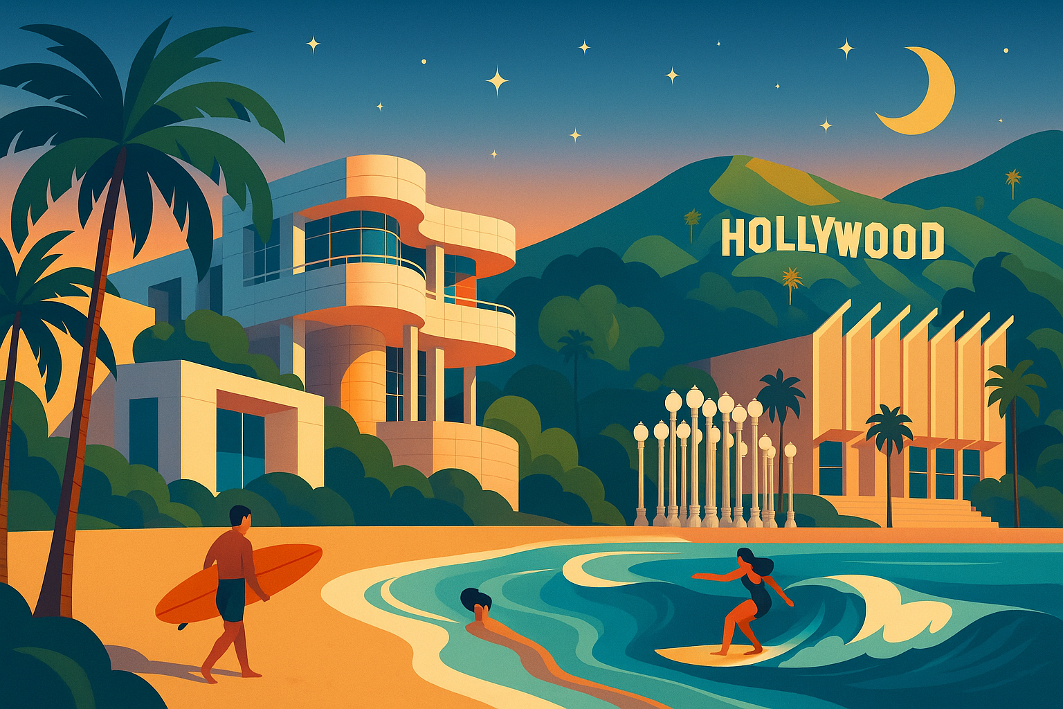 découvrez le guide ultime de los angeles : explorez des musées captivants, profitez de plages paradisiaques et plongez dans l’univers glamour d’hollywood. préparez votre séjour idéal dans la cité des anges !