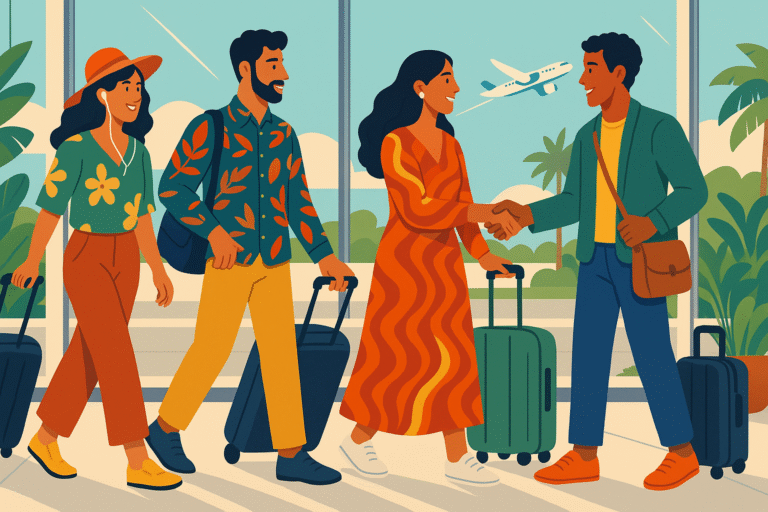 découvrez comment j'ai trouvé ma tenue d'aéroport parfaite grâce à une collaboration innovante entre entrepreneurs latino-américains. confort, style et inspiration au rendez-vous pour voyager avec élégance !