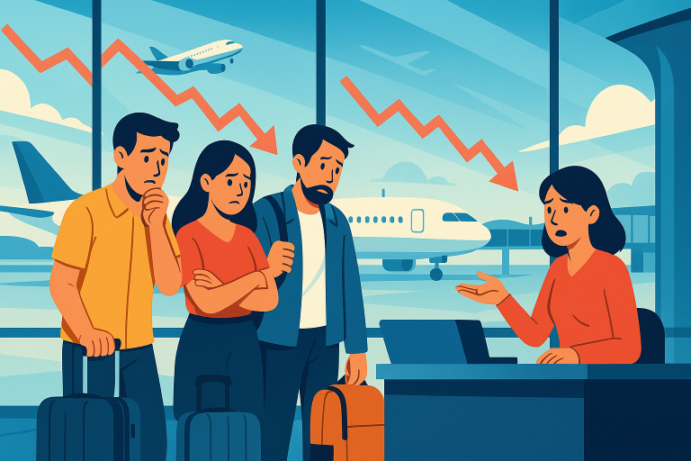jet2 prévoit une diminution de ses bénéfices en raison d'une baisse inattendue des réservations de dernière minute, signalant une tendance décevante dans le secteur du voyage.