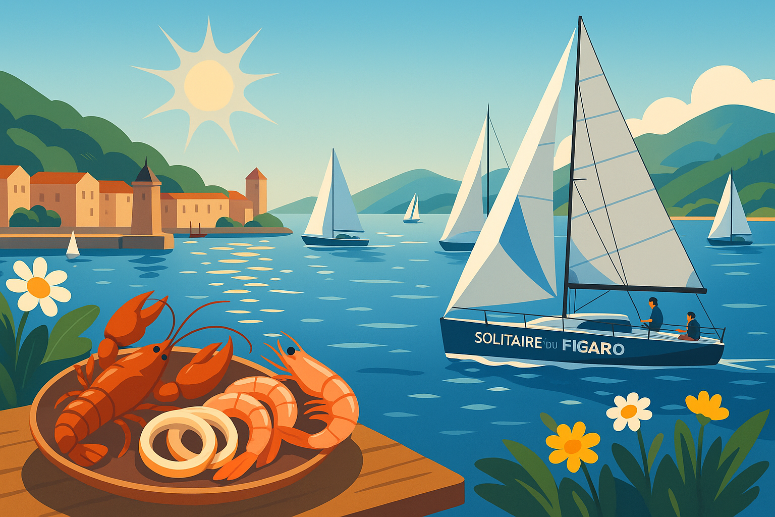 embarquez pour une aventure fascinante à vigo sur les traces de jules verne : découvrez les saveurs maritimes et l'atmosphère unique de cette escale de la solitaire du figaro paprec.