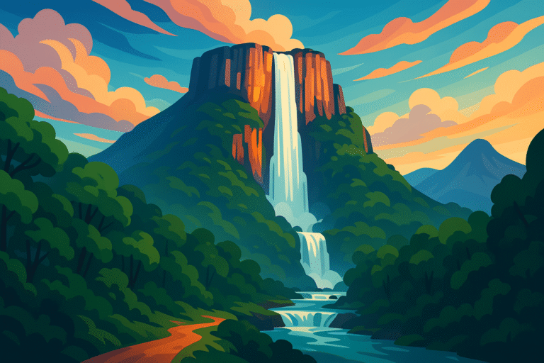 découvrez le salto angel, la plus haute chute d'eau du monde, et plongez au cœur d'une aventure inoubliable. préparez-vous à un voyage captivant, entre paysages époustouflants et défis naturels, au cœur de la jungle vénézuélienne.