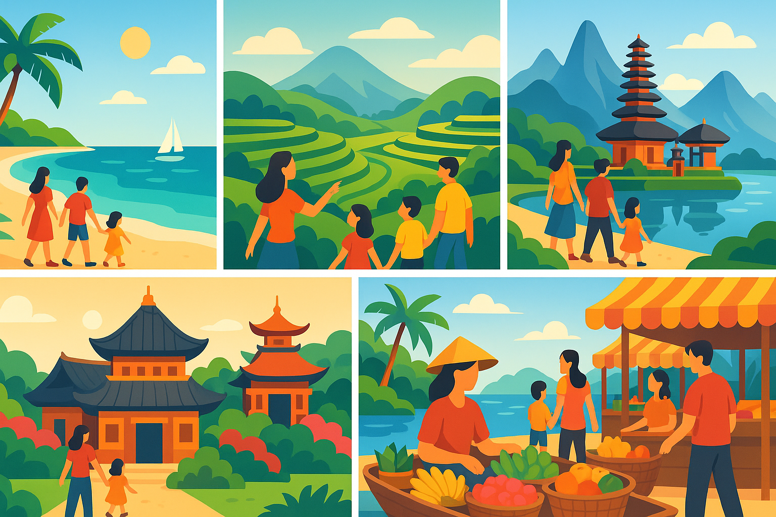 découvrez les 5 meilleures destinations asiatiques pour des vacances inoubliables en famille. plages paradisiaques, activités ludiques et culture fascinante vous attendent pour un séjour adapté à petits et grands !