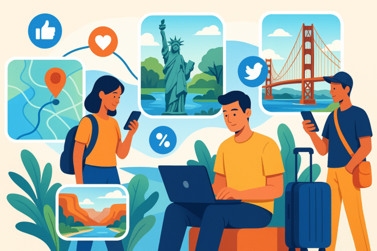 découvrez comment la technologie et les réseaux sociaux transforment le parcours de réservation de voyages aux états-unis : tendances, nouveaux comportements des voyageurs et influence des plateformes en ligne sur les décisions de réservation.