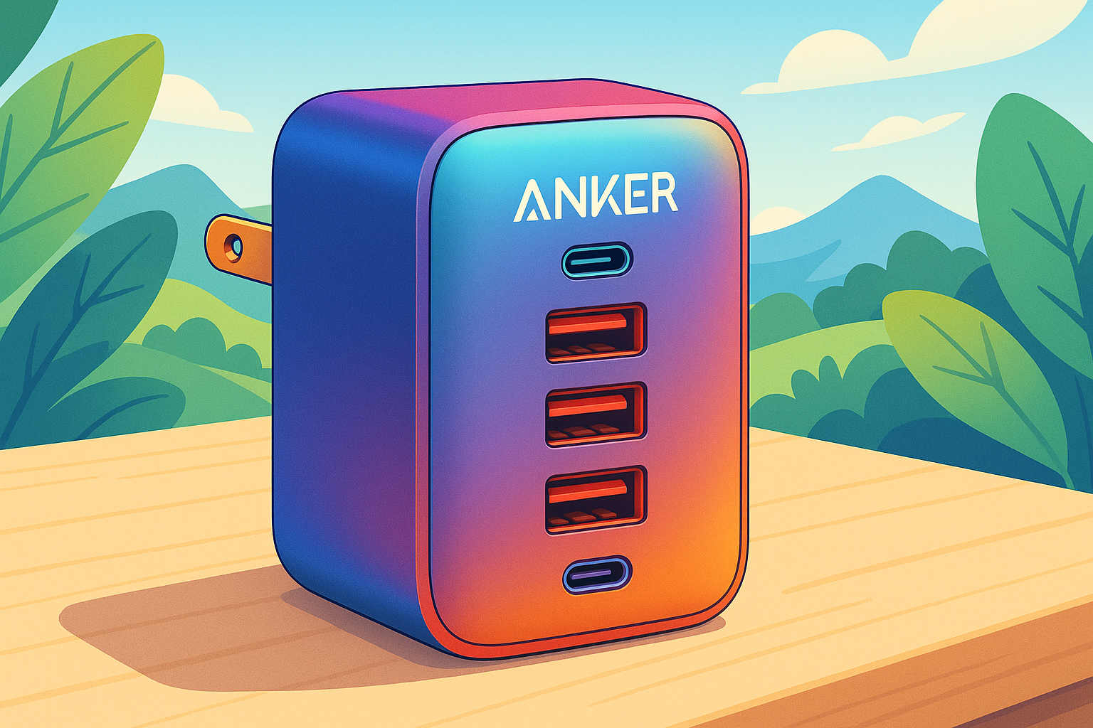 voyagez l’esprit léger : alimentez simultanément tous vos appareils avec l’adaptateur de voyage nano 5 ports d’anker, en promotion à 20 $ (au lieu de 26 $). gagnez en praticité et économisez 23 %.