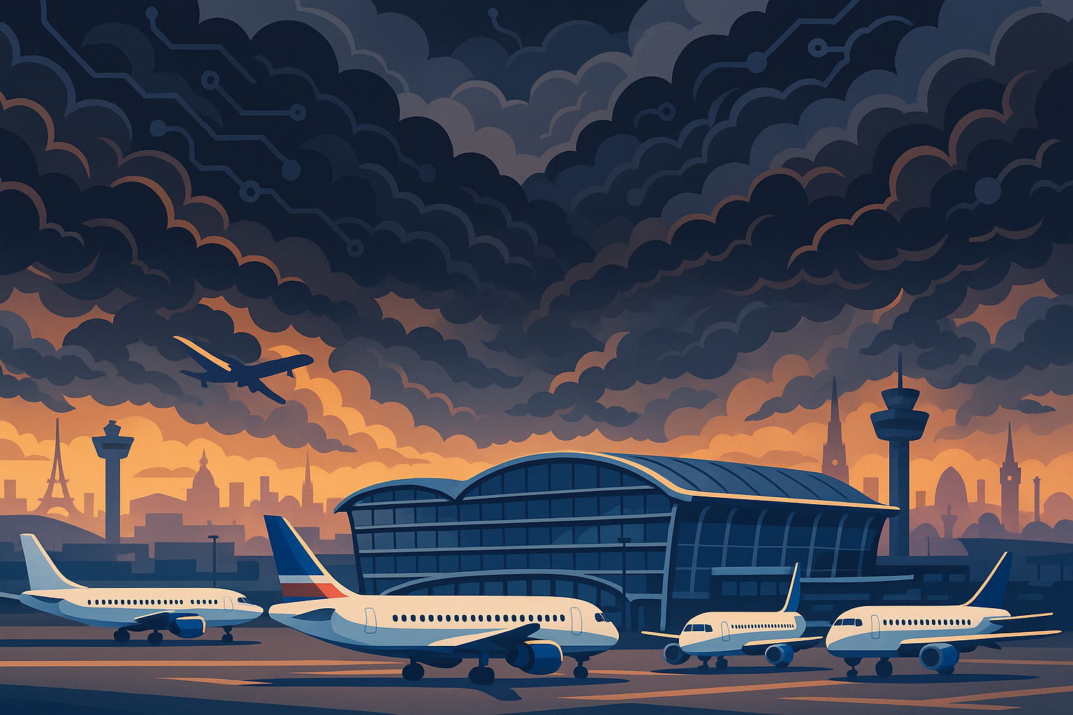 découvrez comment une prétendue cyberattaque a provoqué d'importantes perturbations dans le ciel européen, affectant plusieurs aéroports majeurs dont heathrow à londres. informations et mises à jour sur la situation.