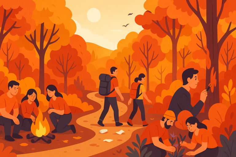 anticipez l'automne en toute sécurité : apprenez les 4 comportements interdits en forêt qui peuvent vous exposer à des amendes jusqu'à 45 000 €. protégez-vous et respectez la nature !