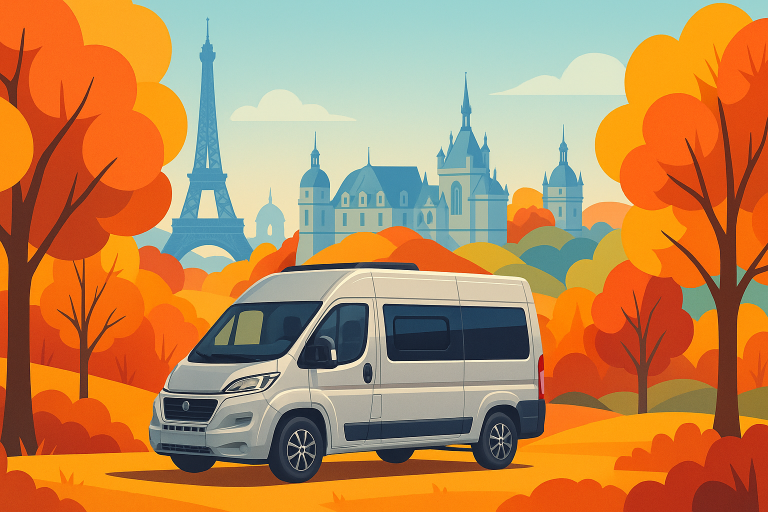 partez à l’aventure le temps d’un week-end d’automne en van aménagé autour de paris et chantilly. conseils pratiques, itinéraires et découvertes pour un séjour inoubliable !