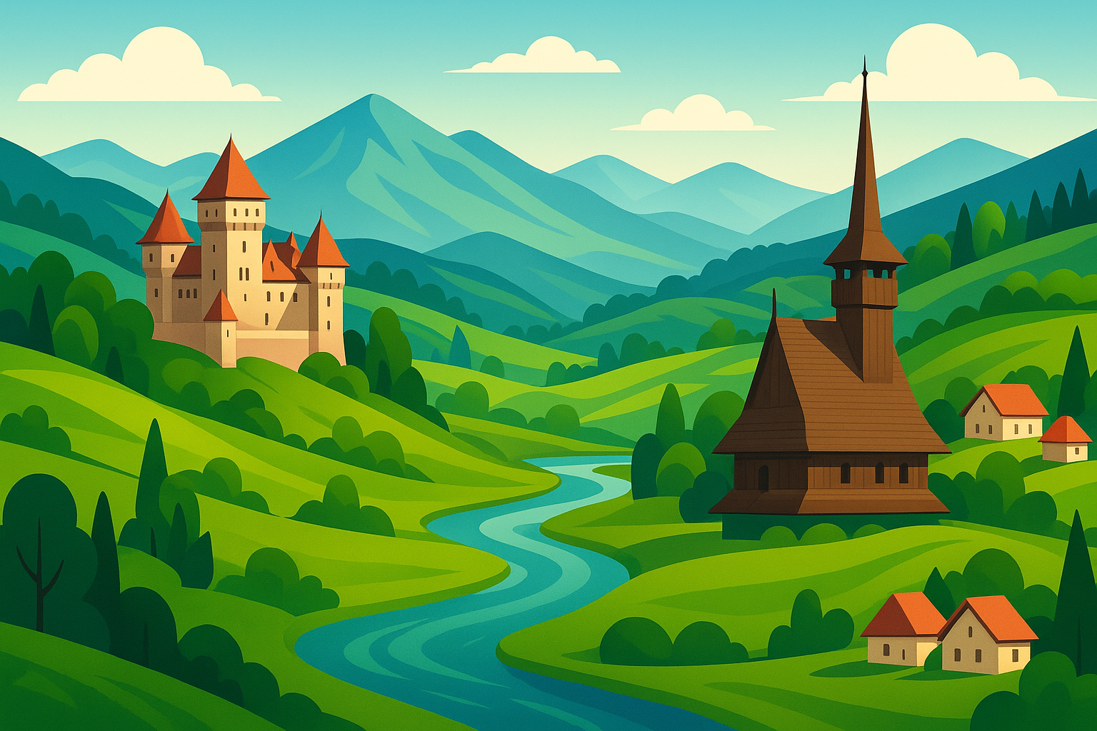 partez à la découverte de la roumanie : explorez des paysages enchanteurs, des villages authentiques et une culture riche entre tradition et modernité. un voyage fascinant vous attend !