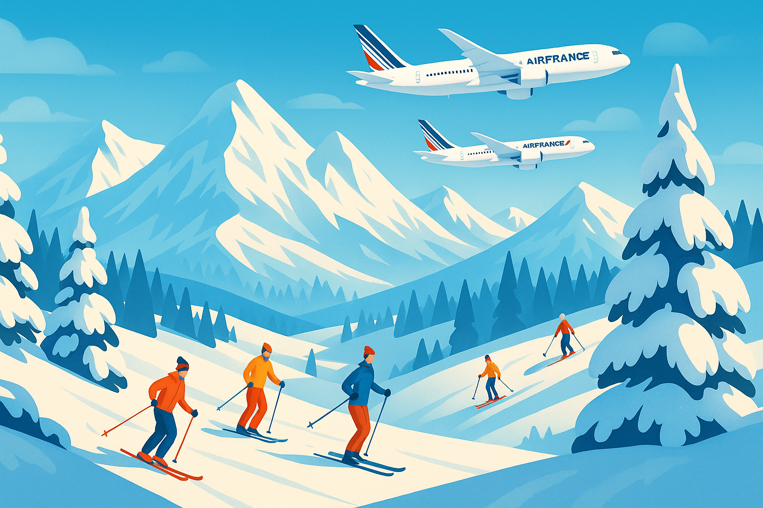 découvrez les nouvelles routes hivernales annoncées par air france ! une destination très attendue fait son grand retour, promettant de ravir les voyageurs en quête d'aventure et de dépaysement cet hiver.