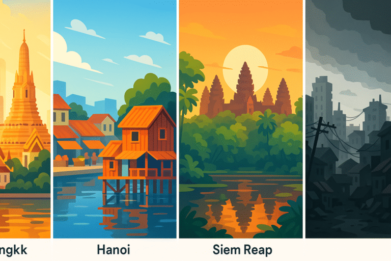 découvrez les trois villes incontournables d’asie du sud-est selon une voyageuse solo expérimentée, ainsi qu’une destination à éviter absolument. conseils et expériences après 15 ans de découvertes !