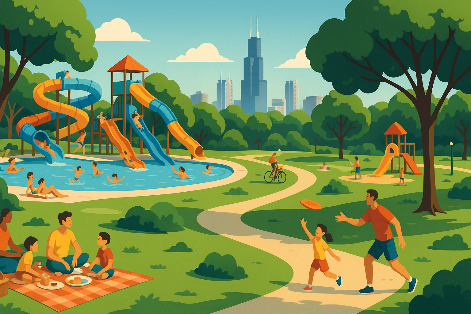 découvrez une banlieue de chicago idéale pour les familles, offrant parcs aquatiques, vastes espaces verts et une multitude d’aventures en plein air. le lieu parfait pour profiter de loisirs et d’activités en toute sérénité.