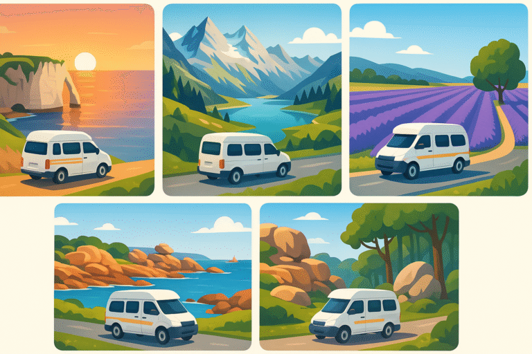 découvrez cinq itinéraires en van pour explorer les plus belles merveilles naturelles de la france. des panoramas époustouflants, des conseils pratiques et des étapes incontournables pour un road trip inoubliable au cœur de la nature française.