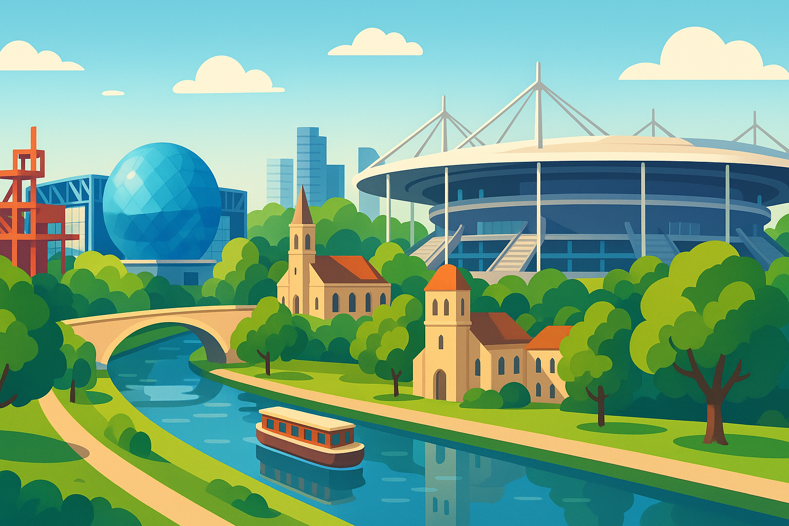 explorez les 12 lieux incontournables à découvrir autour du stade de france : culture, gastronomie et activités insolites pour une expérience mémorable avant ou après votre événement sportif !