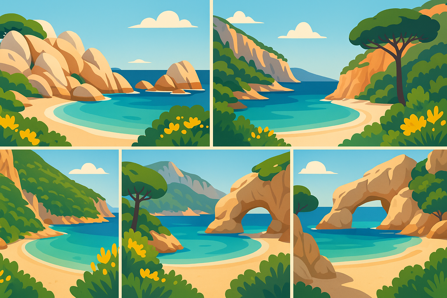 explorez les 5 plages secrètes de sardaigne et profitez d’un été sans fin entre eaux turquoise, sable fin et paysages préservés. partez à la découverte de ces joyaux cachés pour des vacances inoubliables en méditerranée !