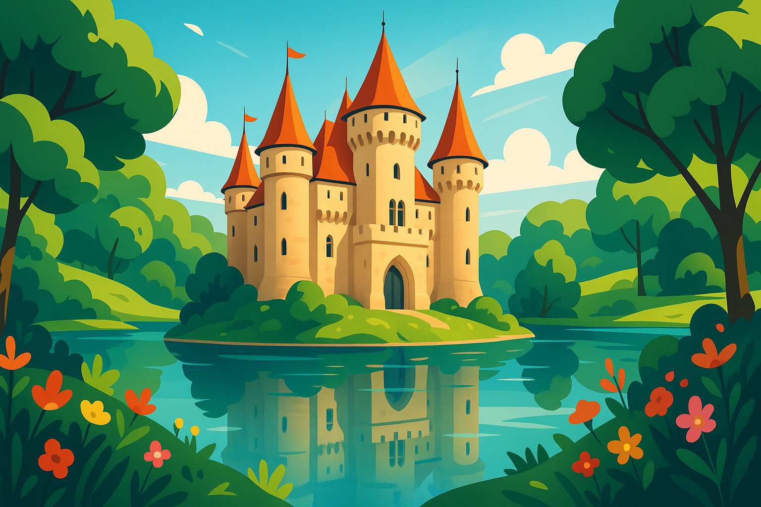 plongez dans l'histoire et la beauté naturelle à seulement 2h30 de paris en visitant un château flottant unique, véritable trésor patrimonial niché au cœur d'un cadre verdoyant. idéal pour une escapade inoubliable !