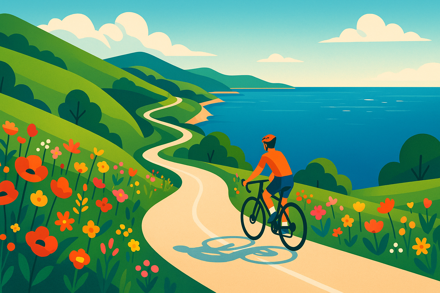 partez à la découverte d'une piste cyclable unique reliant l'autriche à l'italie, idéale pour tous les niveaux, et profitez de panoramas exceptionnels sur la mer adriatique tout au long de votre parcours.