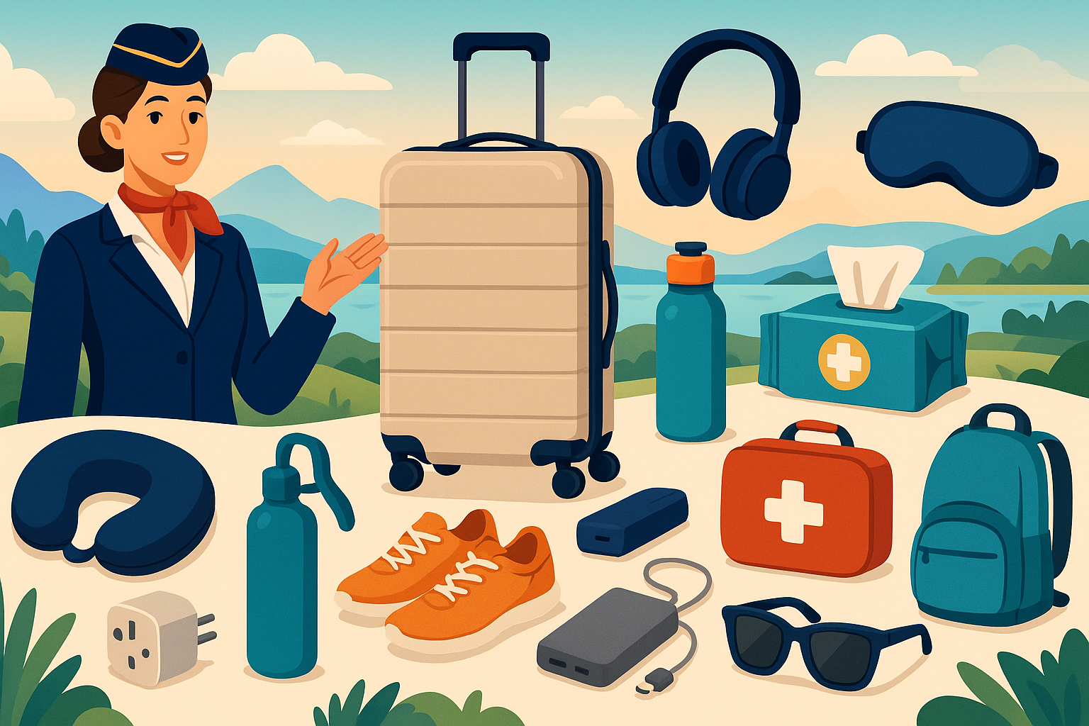 découvrez les 13 essentiels de voyage recommandés par une hôtesse de l'air, à ne pas manquer pendant le prime day d'octobre. profitez de ces indispensables à partir de 9€ pour voyager confortablement et organiser vos prochaines aventures !