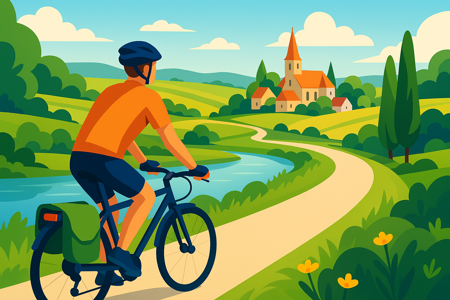 partez à la découverte de l'eurovelo 3 à vélo : un itinéraire captivant reliant le nord de la france à la belgique. explorez des paysages variés, des villes emblématiques et vivez une aventure inoubliable sur cette voie cyclable mythique !