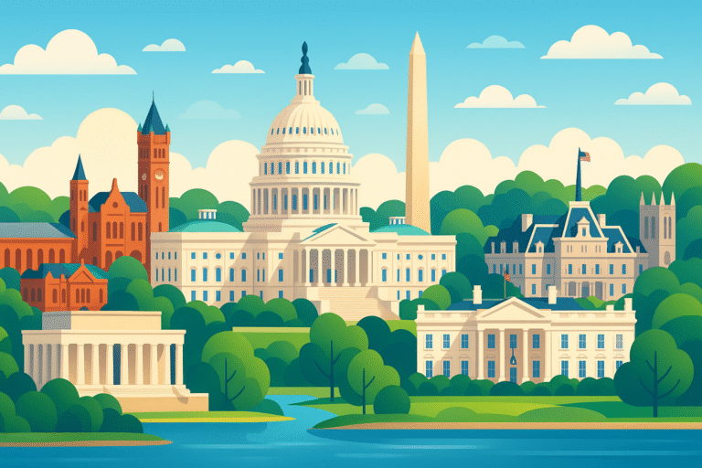 découvrez les incontournables de washington d.c. grâce à notre sélection des 10 sites emblématiques à visiter absolument pour un séjour mémorable dans la capitale américaine !