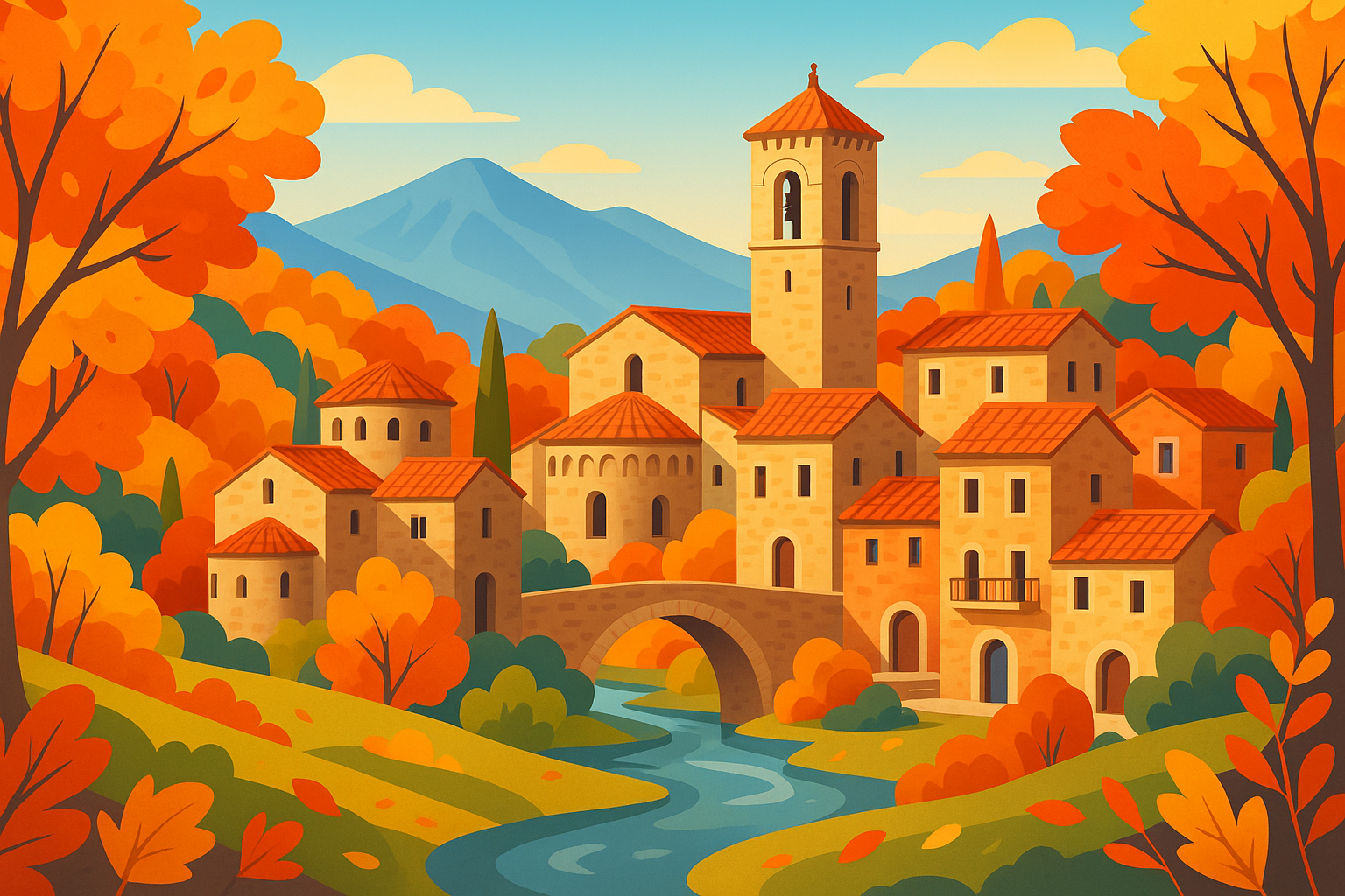 partez à la découverte d’un charmant village du languedoc cet automne, un joyau de l’architecture catalane où authenticité et paysages pittoresques vous attendent pour une escapade inoubliable.