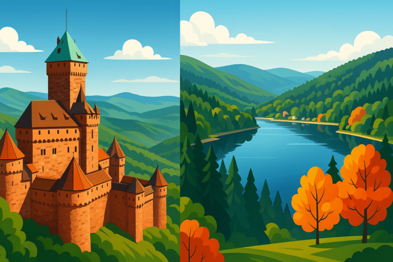 découvrez les vosges à travers deux sites touristiques emblématiques et informez-vous sur une astuce essentielle pour profiter pleinement de votre séjour dans cette belle région.