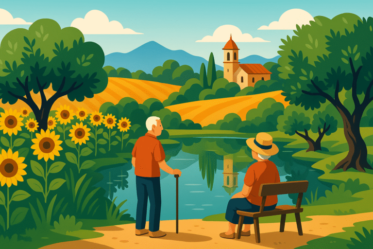 partez à l’aventure avec la série de voyages imaginaires à willow pond, une expérience spécialement conçue pour les seniors qui souhaitent découvrir les merveilles de l’espagne, sa culture et ses traditions, sans quitter leur résidence.