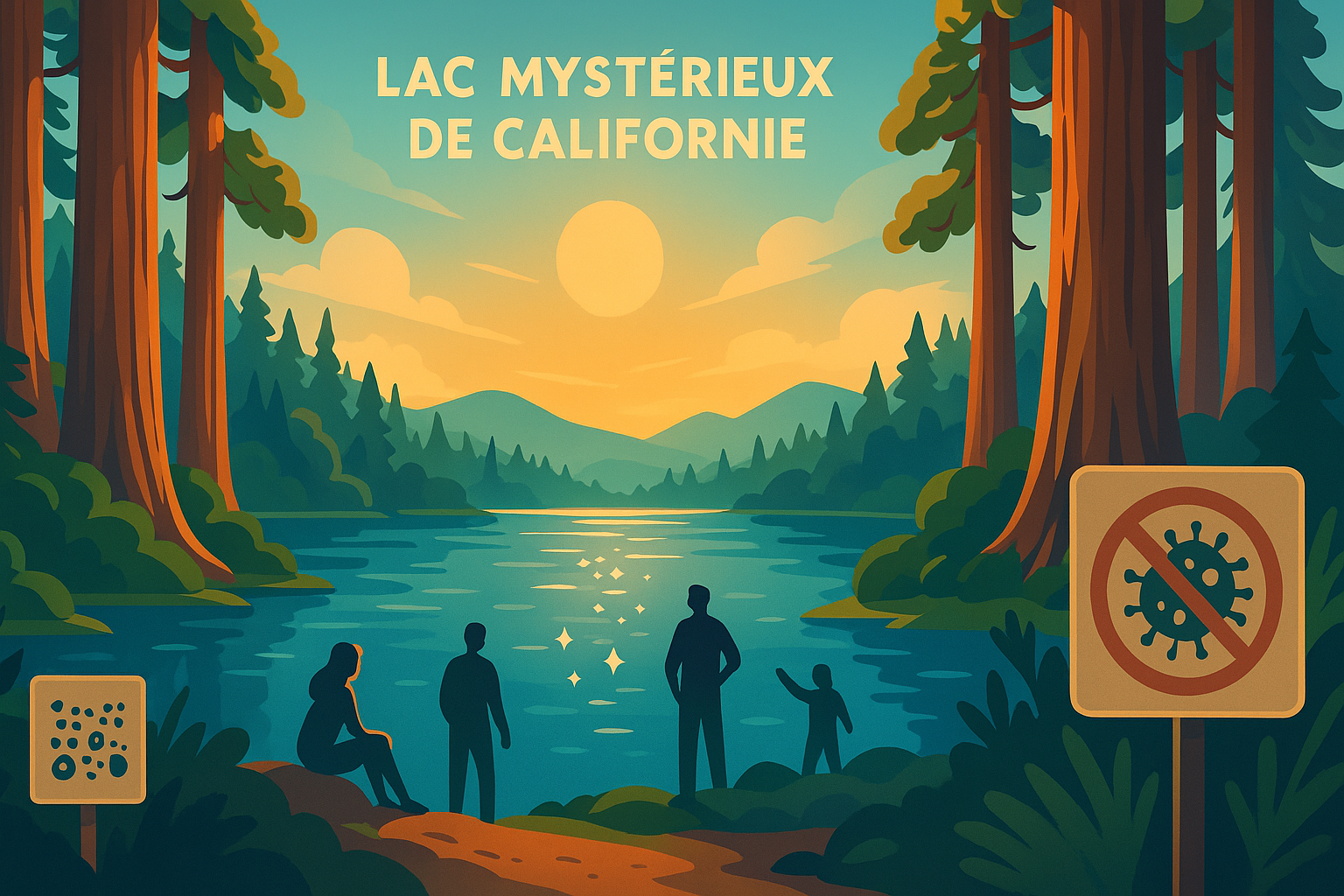 découvrez le lac mystérieux en californie, niché entre le parc national de séquoia et fresno. ce lieu prisé attire les visiteurs, mais présente des risques liés à la présence de bactéries dans ses eaux. renseignez-vous avant de plonger dans cette aventure !